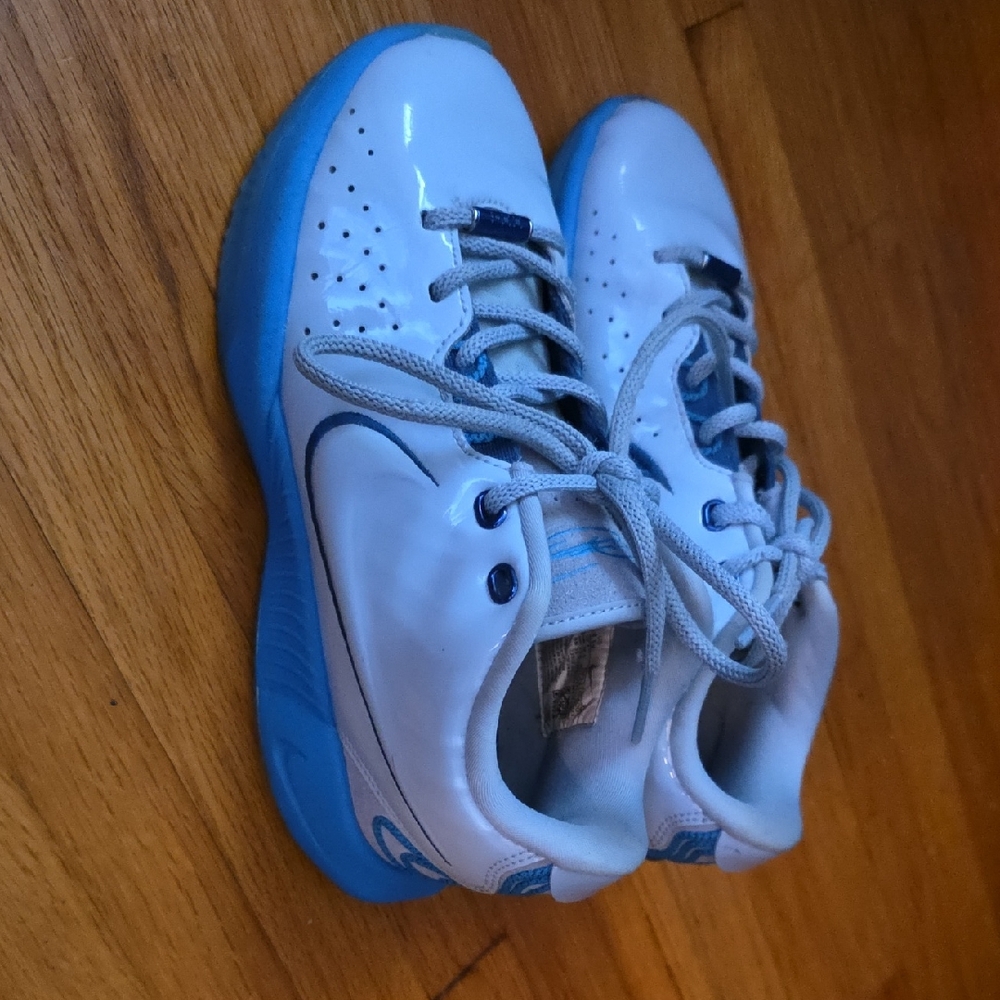 Stylish Kids' Blue and White Sneakers